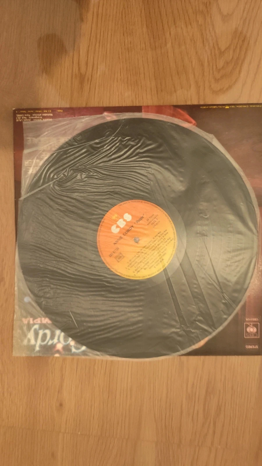 33 RPM Vinyl 'Annie Cordy at the Olympia' Live CBS – photo 3